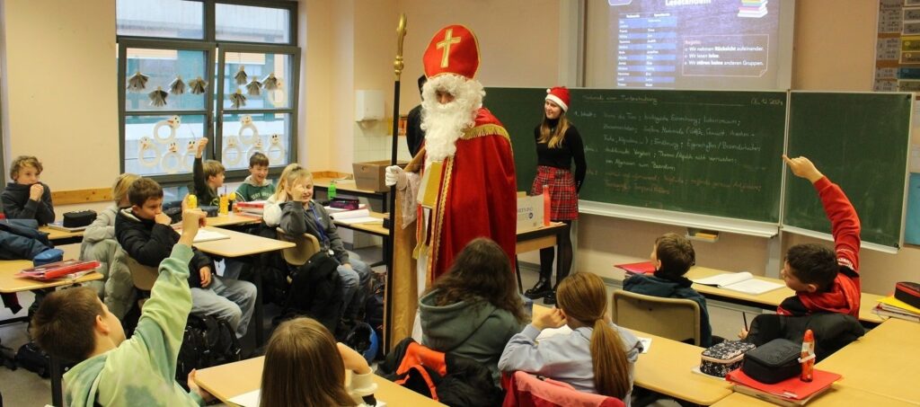 Überraschender Besuch am 6. Dezember